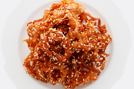 麻辣墨鱼条
